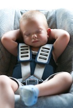 baby in car seat