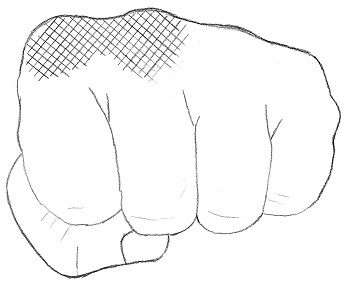 clenched fist