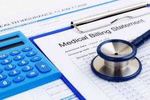 Falsified medical billing statement, which is a felony in Nevada